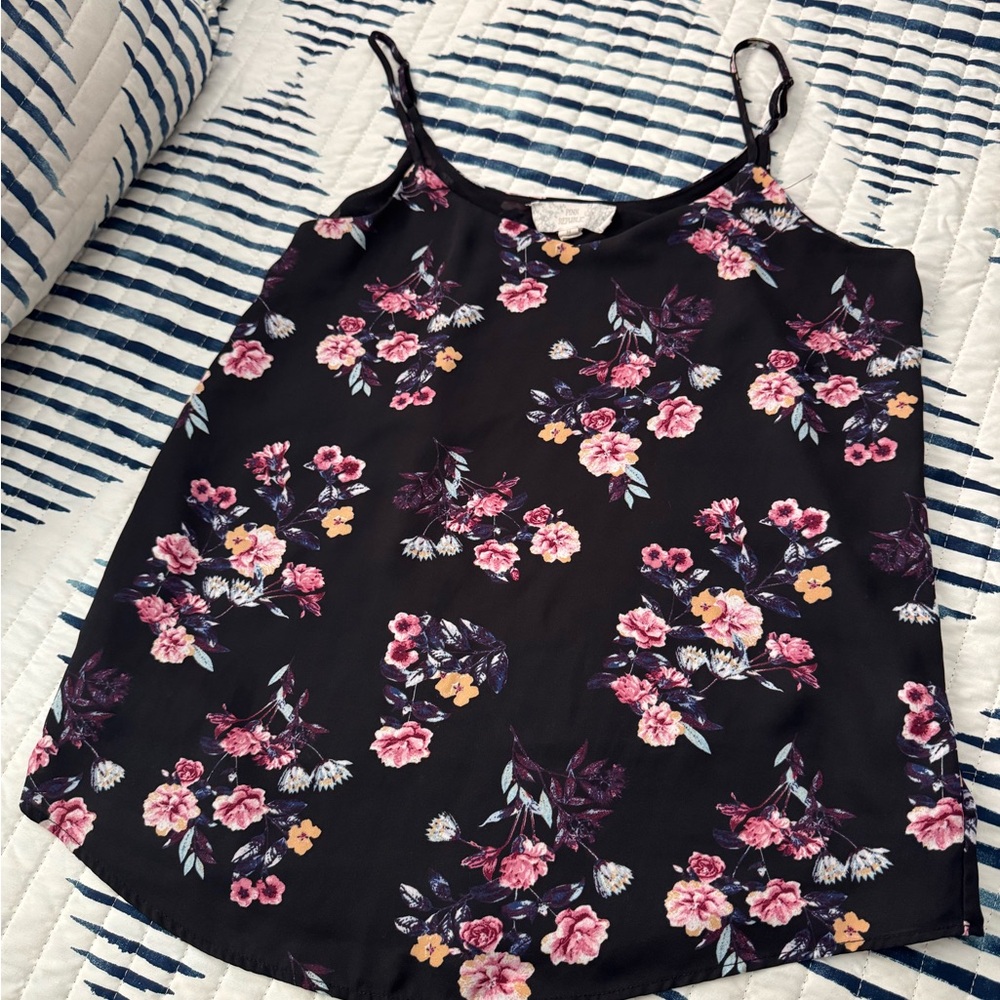 Pink Republic Pink Camisole Fitted Spaghetti Straps